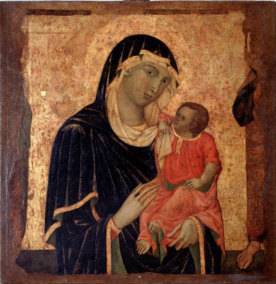 Virgen con niño de Master of Santa Maria di Castello