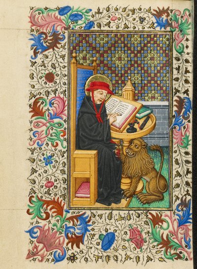 San Jerónimo en su estudio de Master of Sir John Fastolf