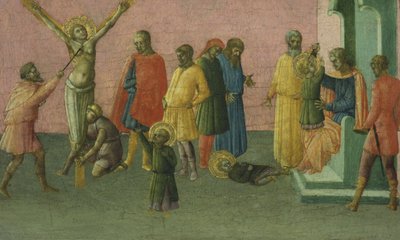 El martirio de los santos, 1400-50 de Master of St. Julitta and St. Quiricus Master of St. Julitta and St. Quiricus