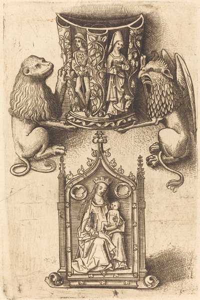 Diseño para un Vaso y un Pax de Master of St. Sebastian