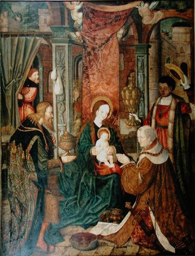 La Adoración de los Magos de Master of St. Severin