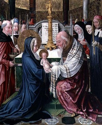 La Presentación en el Templo de Master of St. Severin