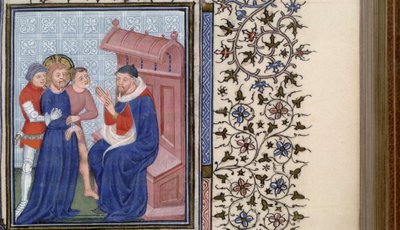 Cristo ante Pilato Libro de Horas de Master of Troyes