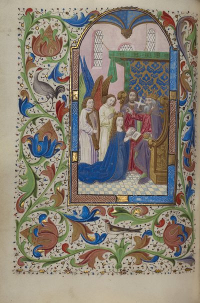 Coronación de la Virgen de Master of Wauquelins Alexander