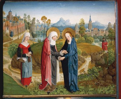 La Visitación de Master of the Aachen Altar