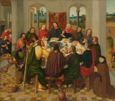 La última cena de Master of the Amsterdam Death of