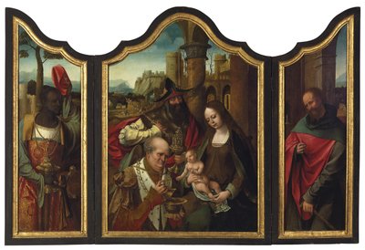 Adoración de los Magos de Master of the Antwerp Adoration