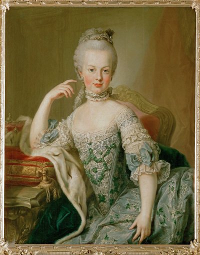 Archiduquesa María Antonieta (pintura) de Master of the Archduchess Portraits