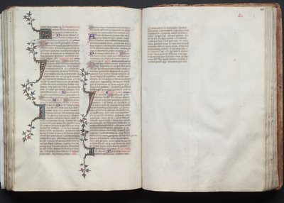 El Misal de Gotha: Fol. 102r, Texto, c. 1375 de Master of the Boqueteaux