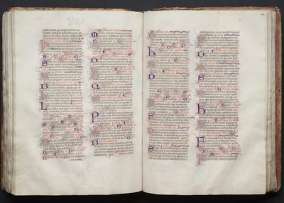 El Misal de Gotha: Fol. 111v, Texto de Master of the Boqueteaux