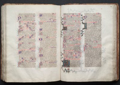 El Misal de Gotha: Fol. 113r, Texto, c. 1375 de Master of the Boqueteaux
