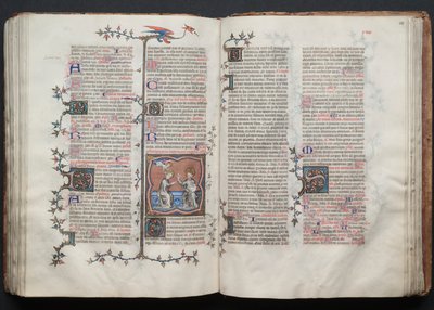 El Misal de Gotha: Fol. 120r, Texto de Master of the Boqueteaux