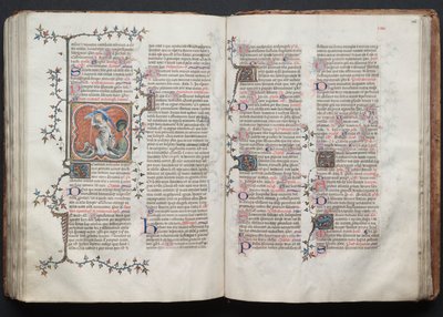 El Misal de Gotha: Fol. 125r, Texto de Master of the Boqueteaux