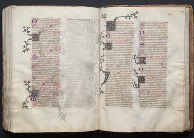 El Misal de Gotha: Fol. 129r, Texto de Master of the Boqueteaux