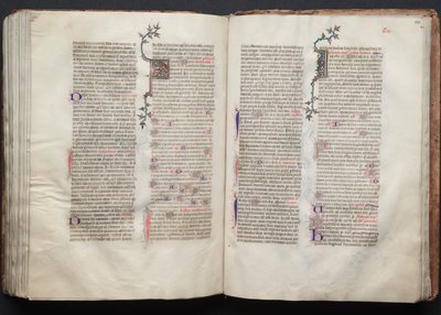 El Misal de Gotha: Fol. 135r, Texto de Master of the Boqueteaux