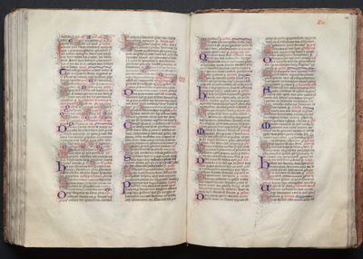El Misal de Gotha: Fol. 138r, Texto, c. 1375 de Master of the Boqueteaux
