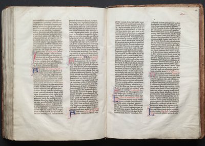 El Misal de Gotha: Fol. 154r, Texto, c. 1375 de Master of the Boqueteaux