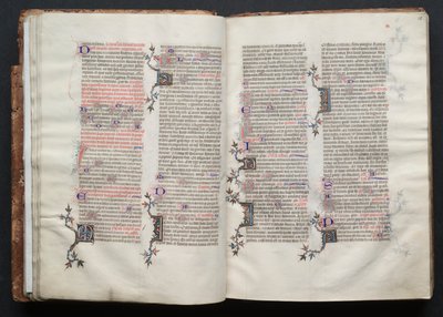 El misal de Gotha: Fol. 25r, Texto de Master of the Boqueteaux