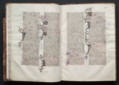 El Misal de Gotha: Fol. 26v, Texto de Master of the Boqueteaux