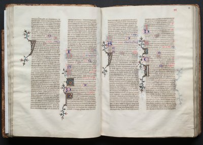 El Misal de Gotha: Fol. 33r, Texto de Master of the Boqueteaux
