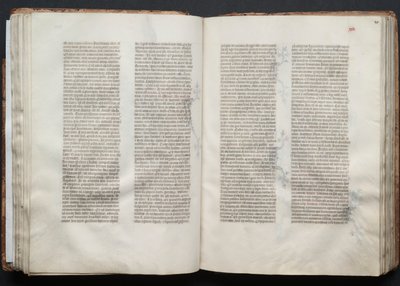 El Misal de Gotha: Fol. 45r, Texto, c. 1375 de Master of the Boqueteaux