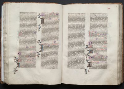 El Misal de Gotha: Fol. 46r, Texto de Master of the Boqueteaux