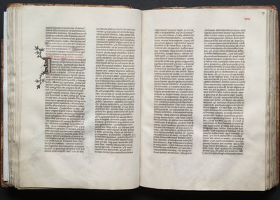 El Misal de Gotha: Fol. 46v, Texto, c. 1375 de Master of the Boqueteaux