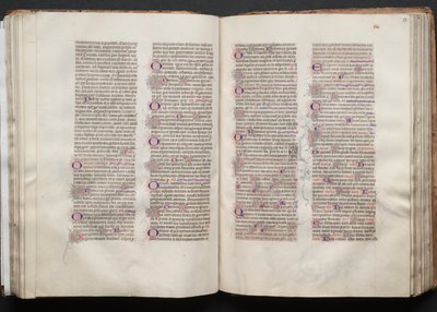 El Misal de Gotha: Fol. 52v, Texto, c. 1375 de Master of the Boqueteaux
