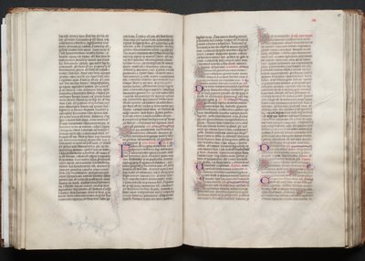 El misal de Gotha: Fol. 54v, Texto de Master of the Boqueteaux