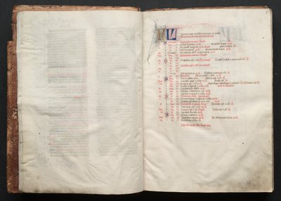 El Misal de Gotha: Fol. 5r, Texto, c. 1375 de Master of the Boqueteaux