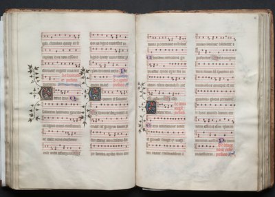 El Misal de Gotha: Fol. 60r, Texto, c. 1375 de Master of the Boqueteaux