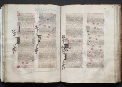 El Misal de Gotha: Fol. 70r, Texto, c. 1375 de Master of the Boqueteaux