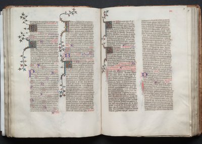 El Misal de Gotha: Fol. 77v, Texto de Master of the Boqueteaux