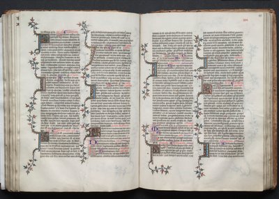 El Misal de Gotha: Fol. 84v, Texto, c. 1375 de Master of the Boqueteaux