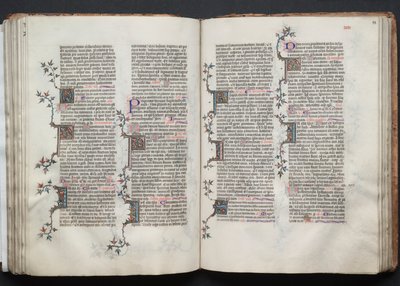 El Misal de Gotha: Fol. 88r, Texto, c. 1375 de Master of the Boqueteaux