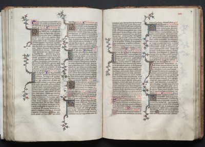 El misal de Gotha: Fol. 88v, Texto de Master of the Boqueteaux