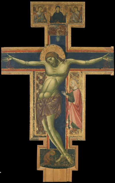Crucifijo de Master of the Borgo Crucifix