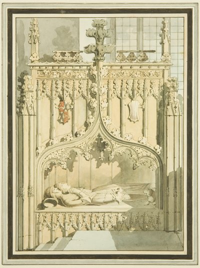 Efigies de Sir Maurice Berkeley y su esposa, en St Mark