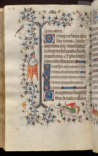 Horas de Carlos el Noble, rey de Navarra (1361-1425): fol. 139v, Texto de Master of the Brussels Initials and Associates