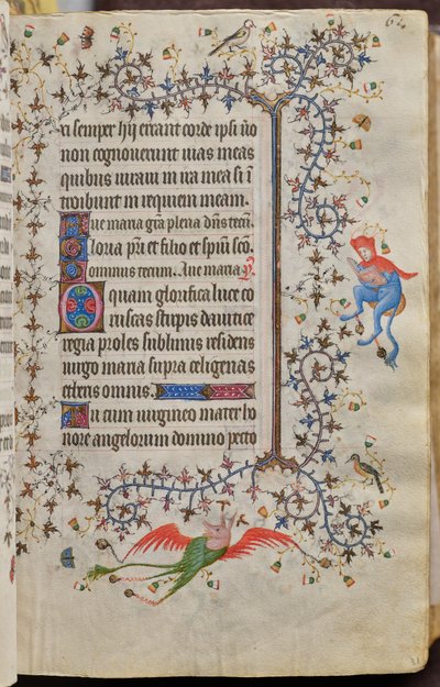 Horas de Carlos el Noble, rey de Navarra (1361-1425): fol. 31r, Texto de Master of the Brussels Initials and Associates