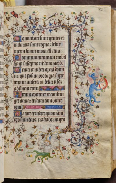 Horas de Carlos el Noble, rey de Navarra (1361-1425): fol. 41r, Texto de Master of the Brussels Initials and Associates