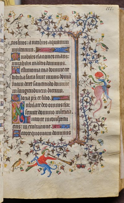 Horas de Carlos el Noble, rey de Navarra (1361-1425): fol. 56r, Texto de Master of the Brussels Initials and Associates