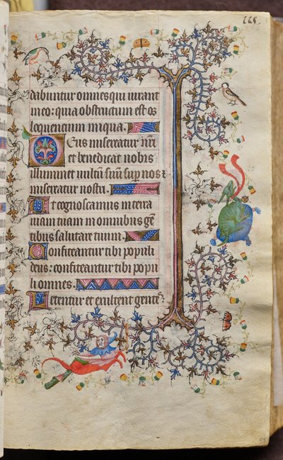 Horas de Carlos el Noble, rey de Navarra (1361-1425): fol. 58r, Texto de Master of the Brussels Initials and Associates
