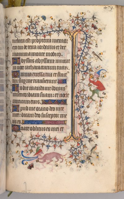 Horas de Carlos el Noble, Rey de Navarra 1361-1425: fol. 234r, Texto de Master of the Brussels Initials and Associates