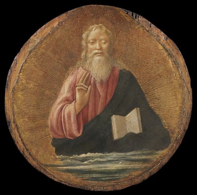 Dios el Padre de Master of the Castello Nativity