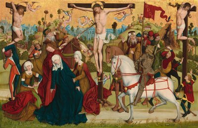 Calvario, c. 1470-1480 de Master of the Death of Saint