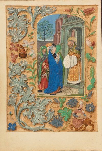 Presentación en el Templo de Master of the Dresden Prayer Book