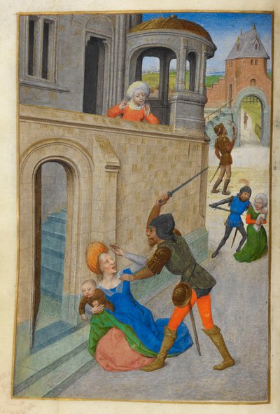 La masacre de los inocentes. de Master of the Dresden Prayer Books