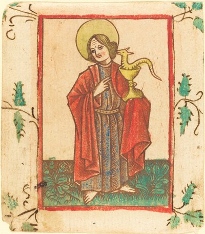 San Juan Evangelista de Master of the Dutuit Mount of Olives after Master of St. Erasmus