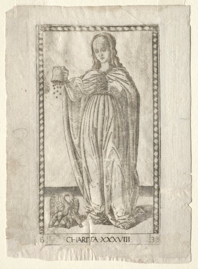Caridad (de la serie Tarocchi B: Principios Cósmicos y Virtudes, #38) de Master of the E Series Tarocchi